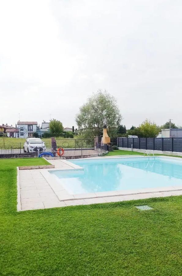 Casa Dolcitalia A Gardaland Con Piscina Apartment Ronchi  Bagian luar foto