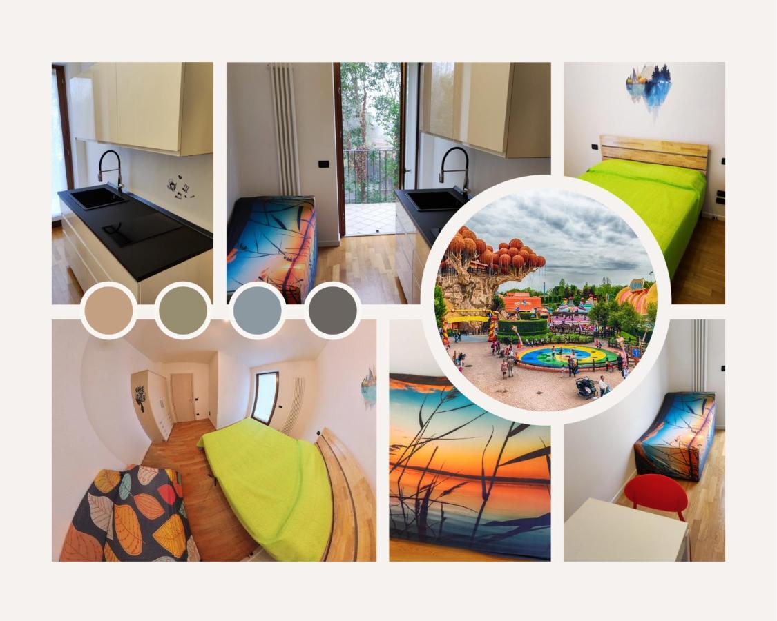 Casa Dolcitalia A Gardaland Con Piscina Apartment Ronchi  Bagian luar foto